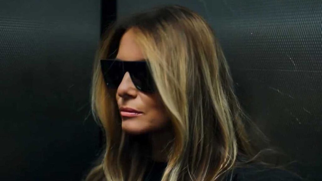 Melania Trump takes a dig at her husband in newly released movie trailer