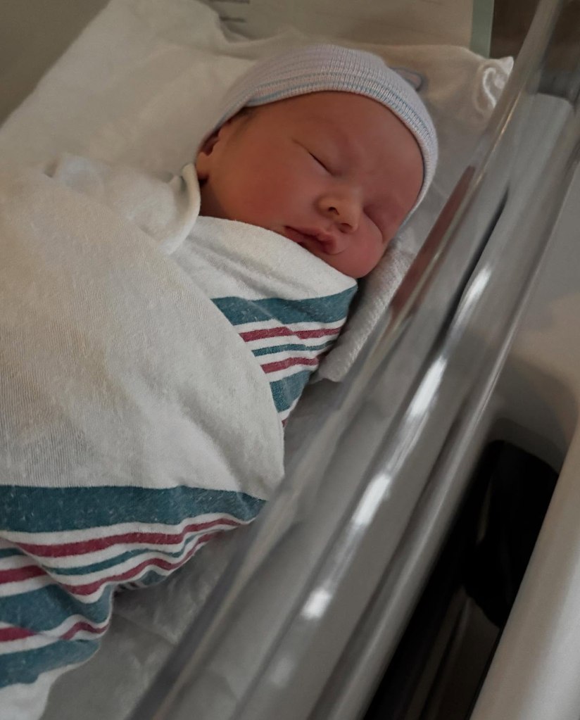 Josh Peck and Paige O'Brien's youngest son, Meyer Lane.