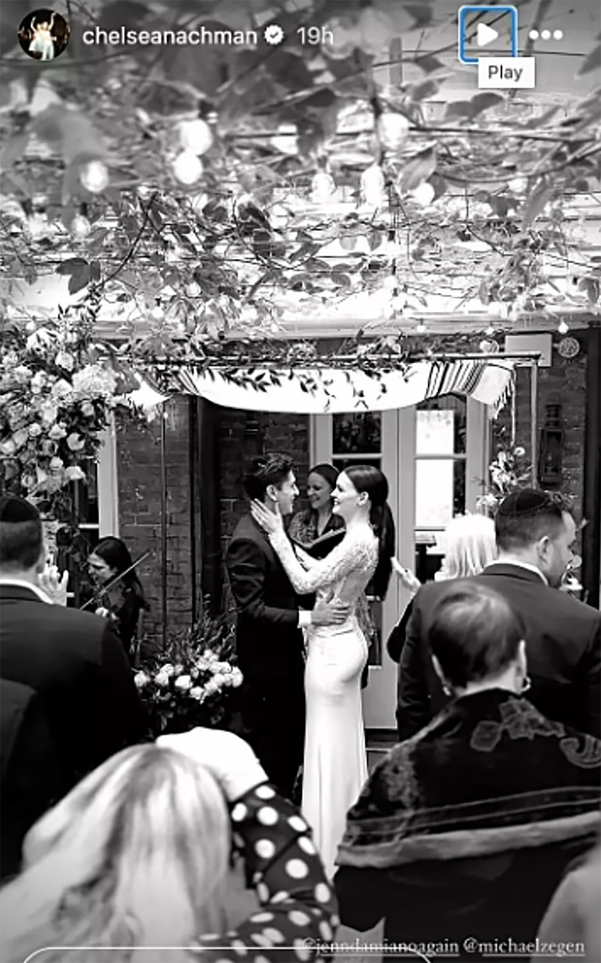 Michael Zegen and Jennifer Damiano