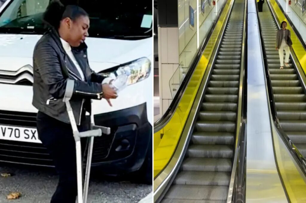 London commuter charged with walking wrong way on escalator at train station