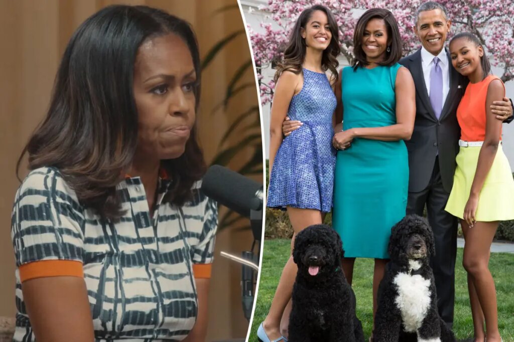 Why ‘frustrated’ Michelle Obama once told daughters Malia and Sasha she was ‘done parenting’ them
