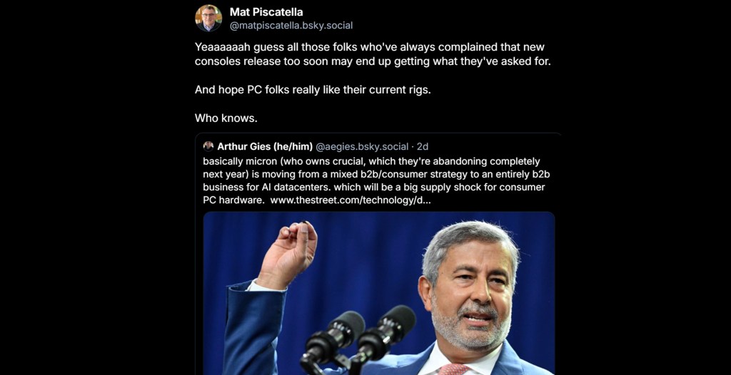 Micron Leaving Consumer Market Steam PC