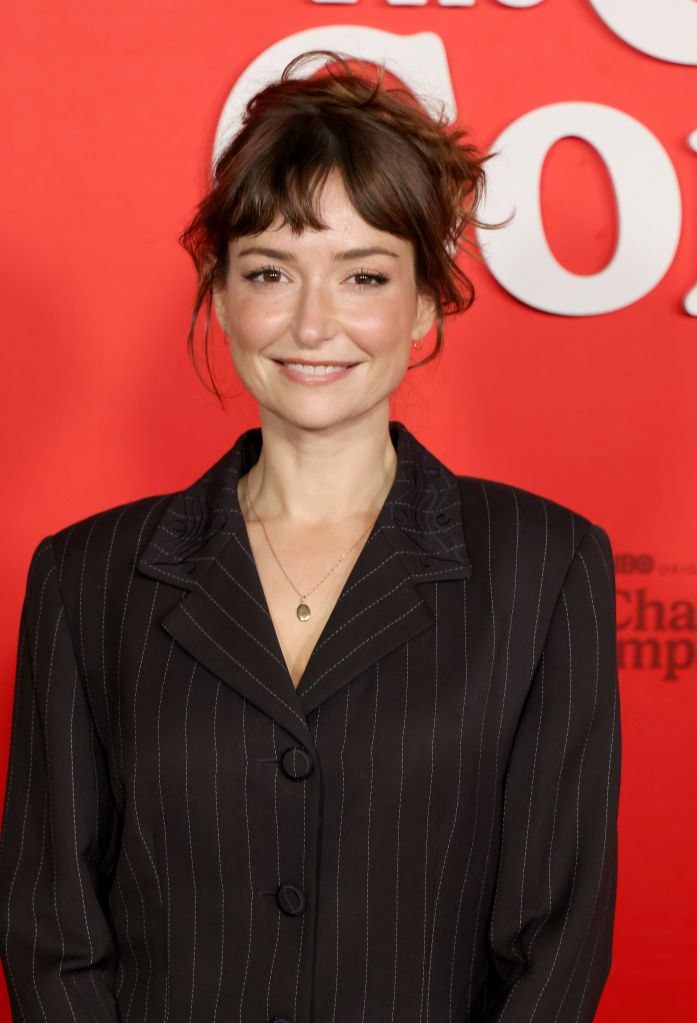 Milana Vayntrub at the premiere of HBO Original's The Chair Company.