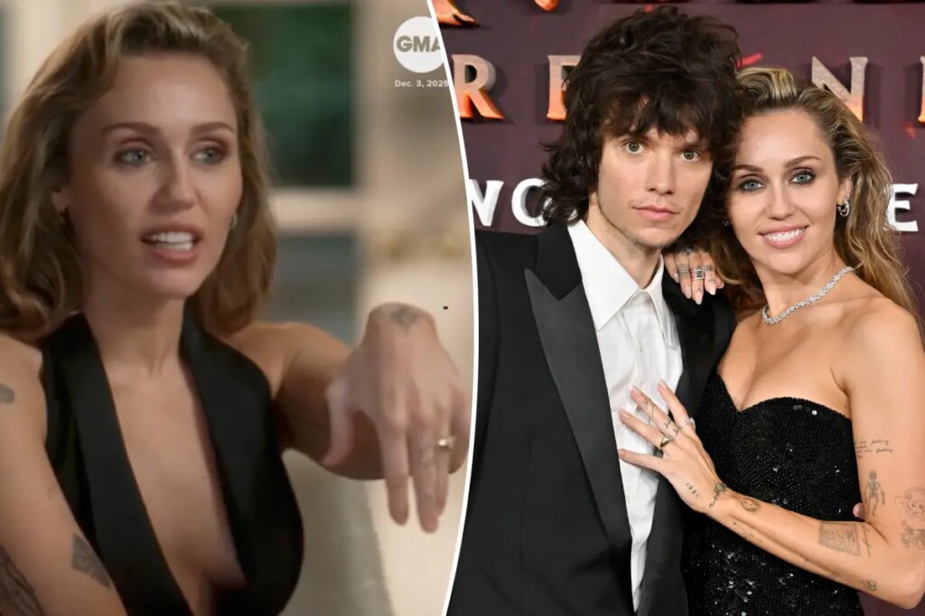 Miley Cyrus reveals intimate proposal details after engagement to Maxx Morando: ‘I was so surprised’