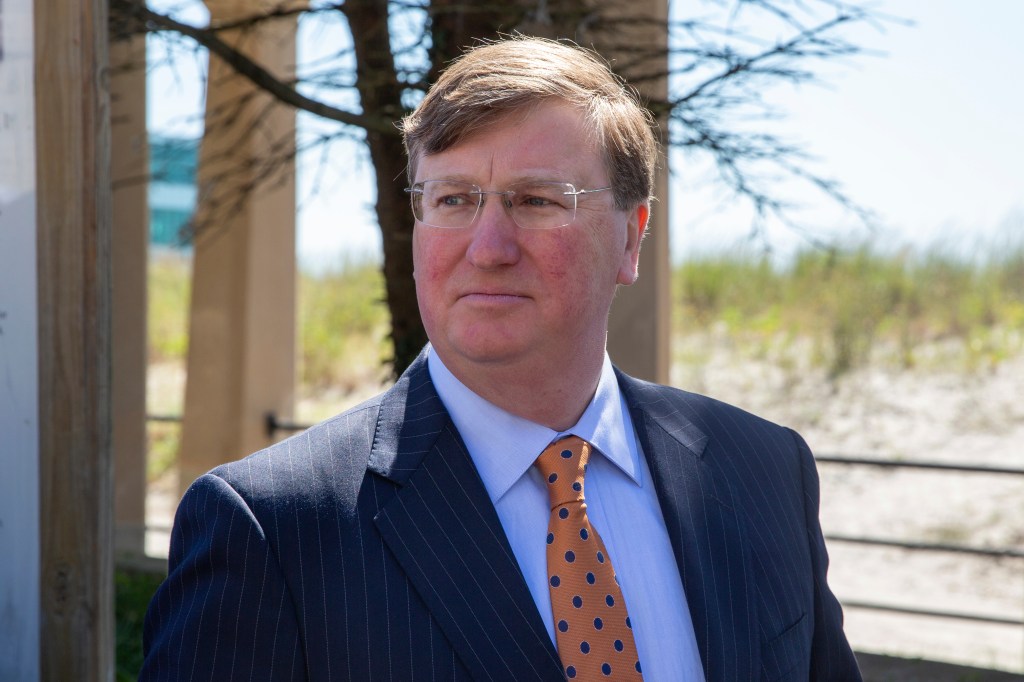 Mississippi Gov. Tate Reeves at an event in Atlantic City, NJ, on Aug. 20, 2024.