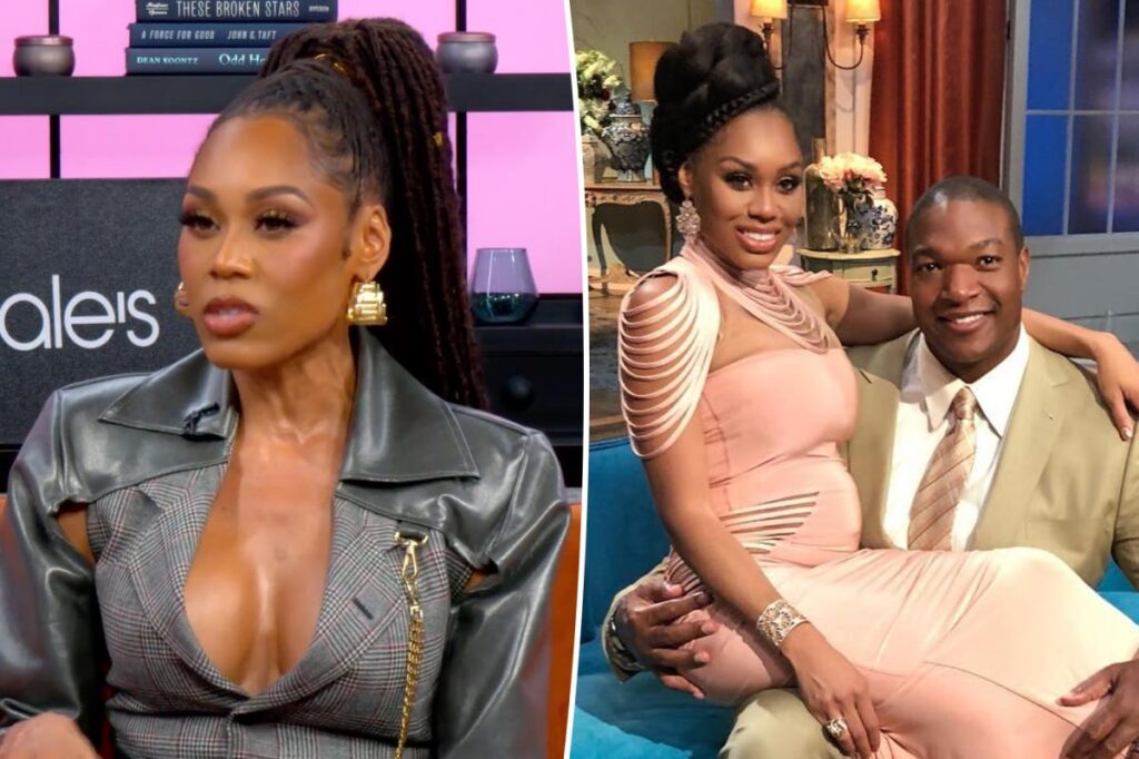 Monique Samuels says ex-husband Chris is ‘keeping tabs’ on her amid ‘RHOP’ return: ‘He’s paying attention’