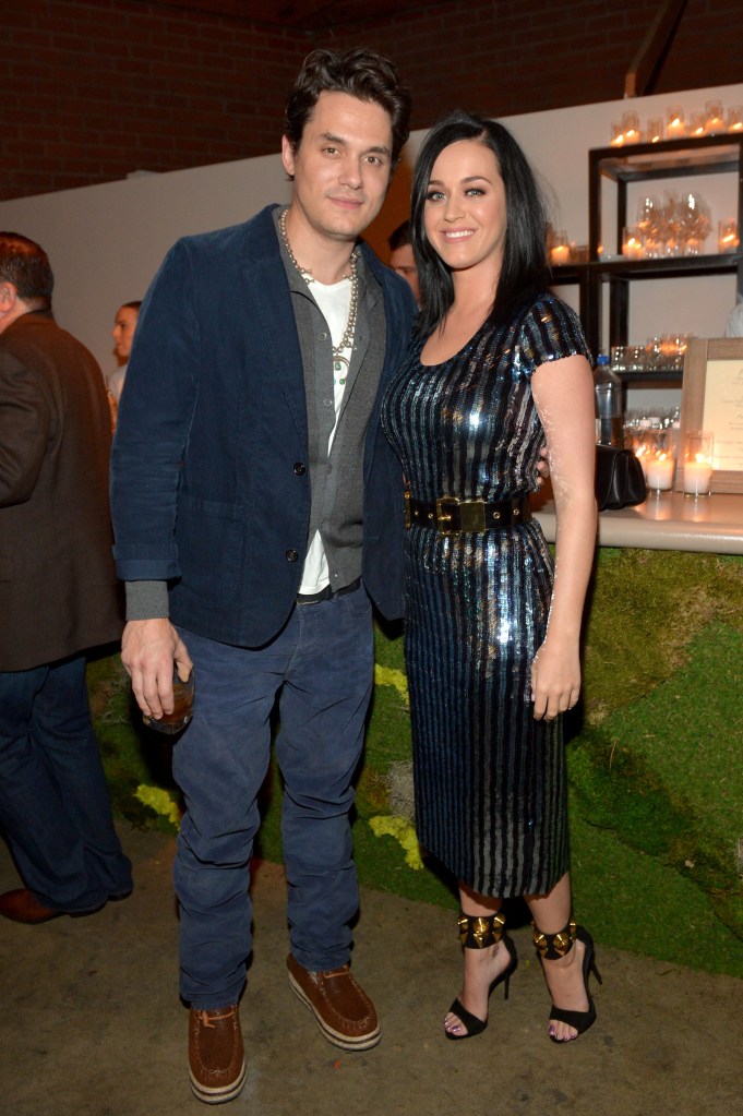 John Mayer and Katy Perry at the Hollywood Stands Up To Cancer Event.