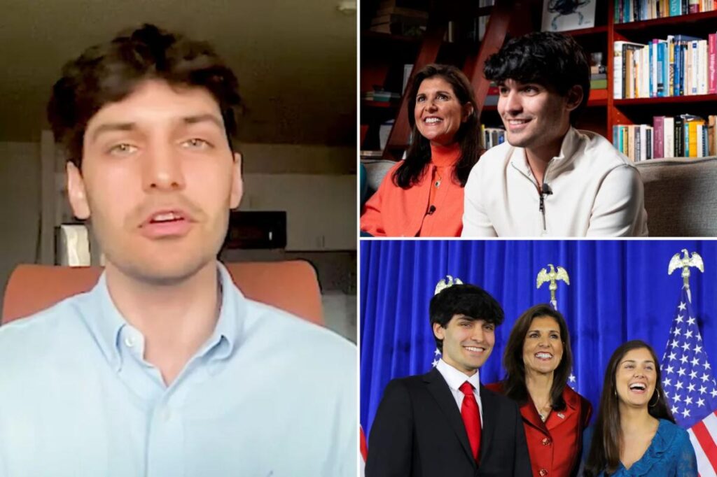 Nikki Haley’s son says ‘this isn’t the country for you’ if you can’t choose your loyalty