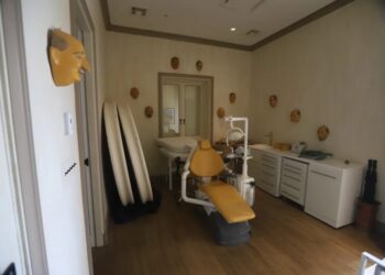 New Photos Show That Epstein’s Island Contained the Creepiest Dentist’s Facility We’ve Ever Seen