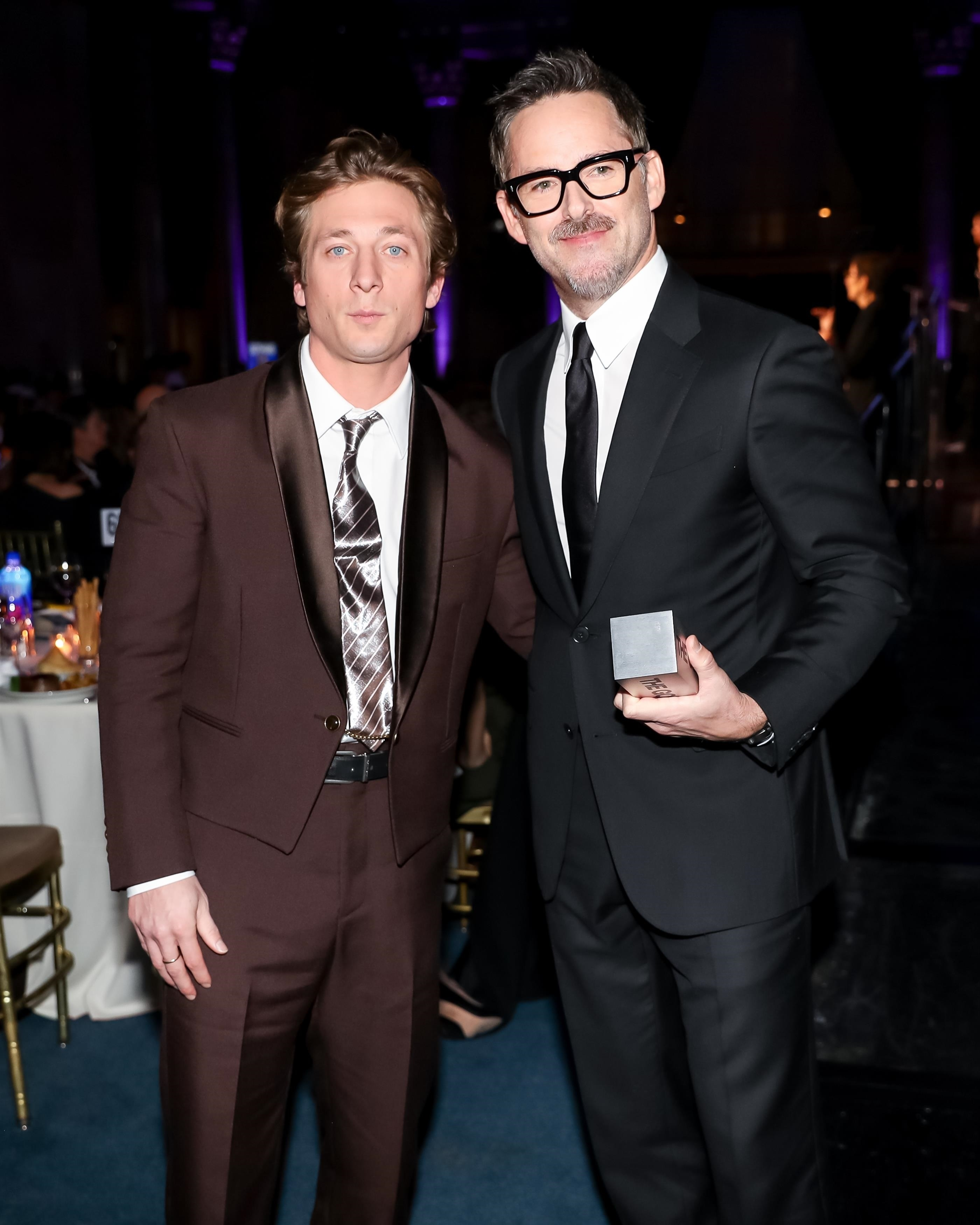 Jeremy Allen White and Scott Cooper.