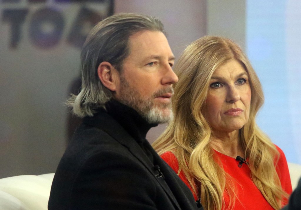 Connie Britton and Ed Burns appearing on NBC's 'Today' Show.