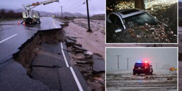 Powerful holiday storm lashes California, brings flash floods as state of emergency declared in six counties