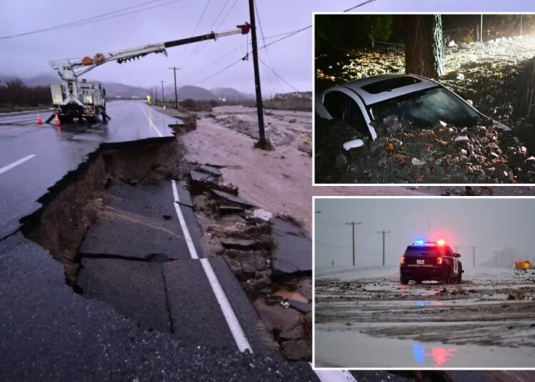 Powerful holiday storm lashes California, brings flash floods as state of emergency declared in six counties