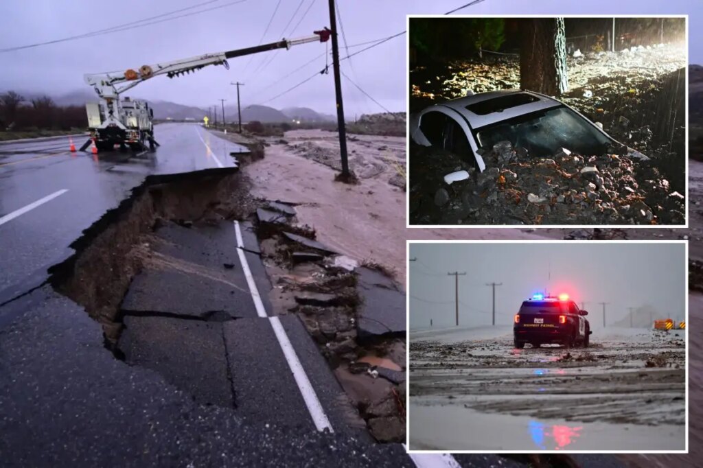 Powerful holiday storm lashes California, brings flash floods as state of emergency declared in six counties