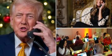 Trump tries to sell ‘clean, beautiful coal’ to children awaiting gifts from Santa