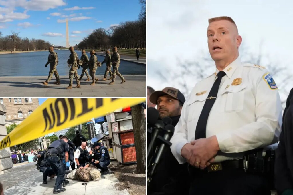 Jeffery Carroll named interim DC police chief days after scathing report claimed agency was fudging crime data