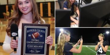 Long Island teen sports broadcaster awarded for game-changing coverage: ‘It is just amazing’
