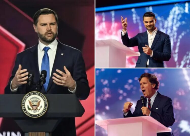 JD Vance wades into MAGA civil war, criticizes conservatives for ‘canceling each other’