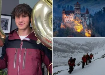 College student George Smyth goes missing near Dracula’s Castle during solo hike in Romanian mountains