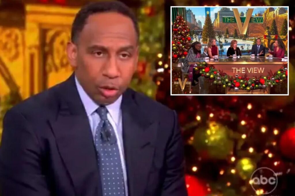 Stephen A Smith launches tirade on ‘The View’ over Sen. Mark Kelly’s video urging troops to ignore illegal orders