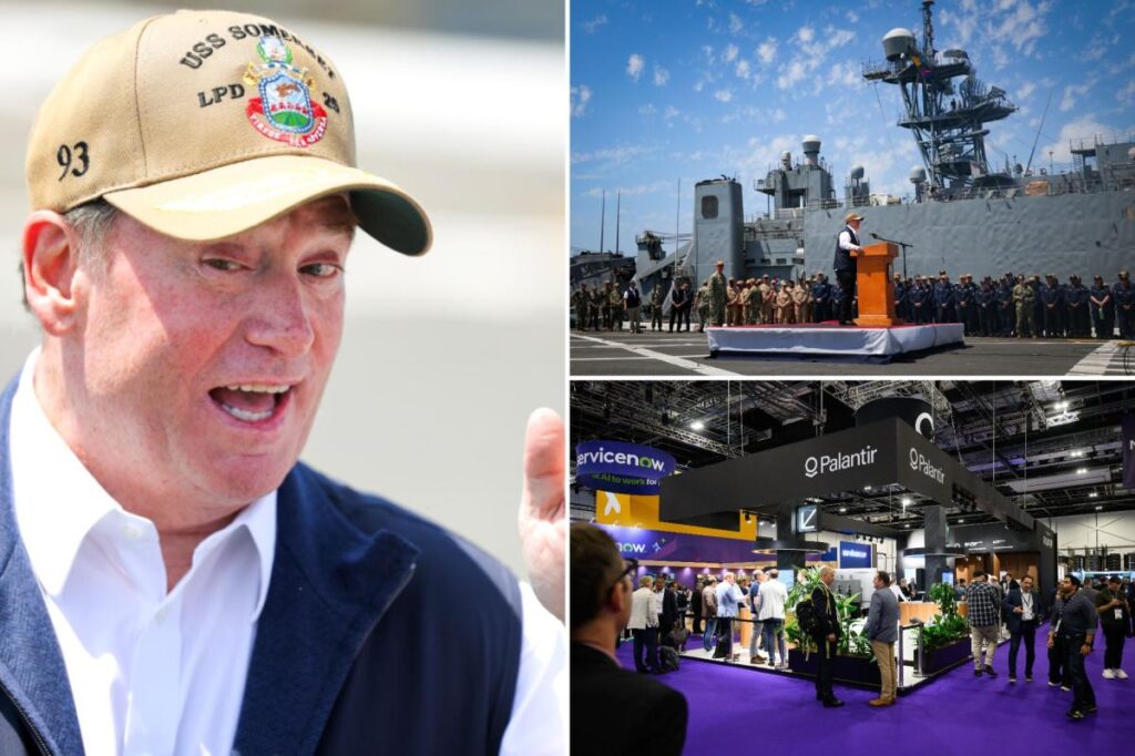 Navy invests $448 million in Palantir tech to speed up shipbuilding with AI