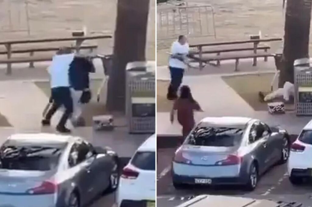 Incredible moment Bondi Beach hero disarms terrorist who opened fire on Hanukkah party