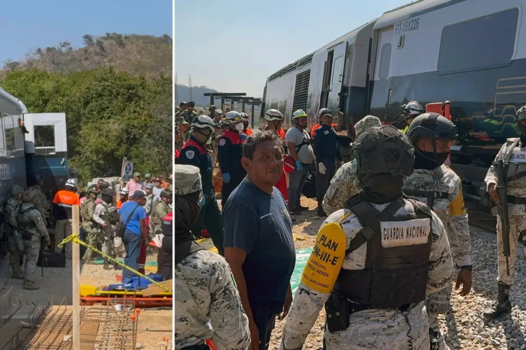 Interoceanic Train derails in southern Mexico, killing at least 13 and injuring dozens