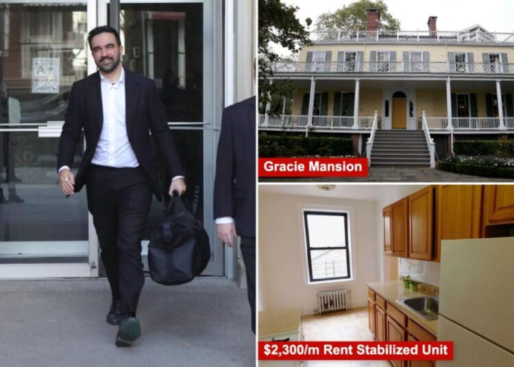 Zohran Mamdani is leaving this modest rent-stabilized Queens apartment for Gracie Mansion