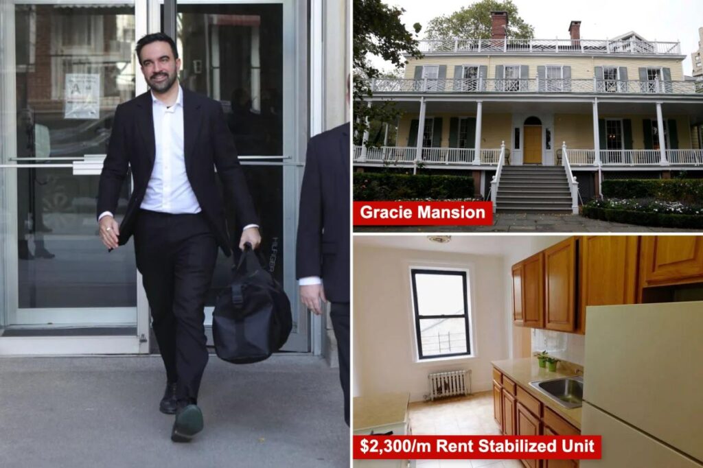 Zohran Mamdani is leaving this modest rent-stabilized Queens apartment for Gracie Mansion