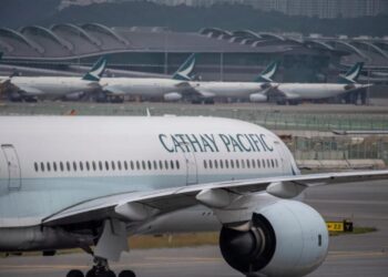 Cathay passenger arrested after trying to open door mid-flight from Boston to Hong Kong