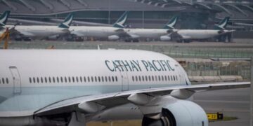 Cathay passenger arrested after trying to open door mid-flight from Boston to Hong Kong