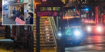 Two men slashed by machete-wielding attacker at NYC subway station: cops