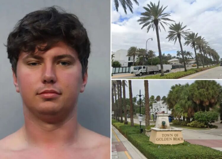 Nude burglar arrested on Christmas night after allegedly breaking into 2 luxury Florida homes