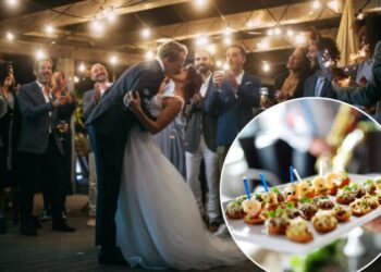Cheap couple hosts 7-hour black-tie wedding with plenty of dancing — but barely any food