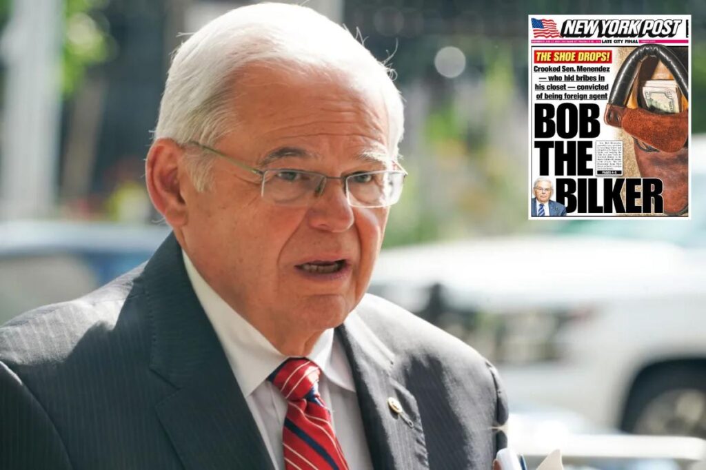 Disgraced ex-Sen. Bob Menendez banned from holding any public office in New Jersey