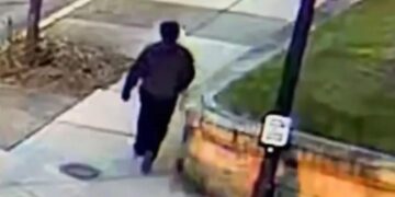 Video shows first glimpse of suspected gunman who opened fire at Brown University