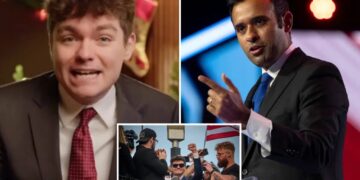 Nick Fuentes’ latest racist campaign is to stop Vivek Ramaswamy from becoming Ohio governor