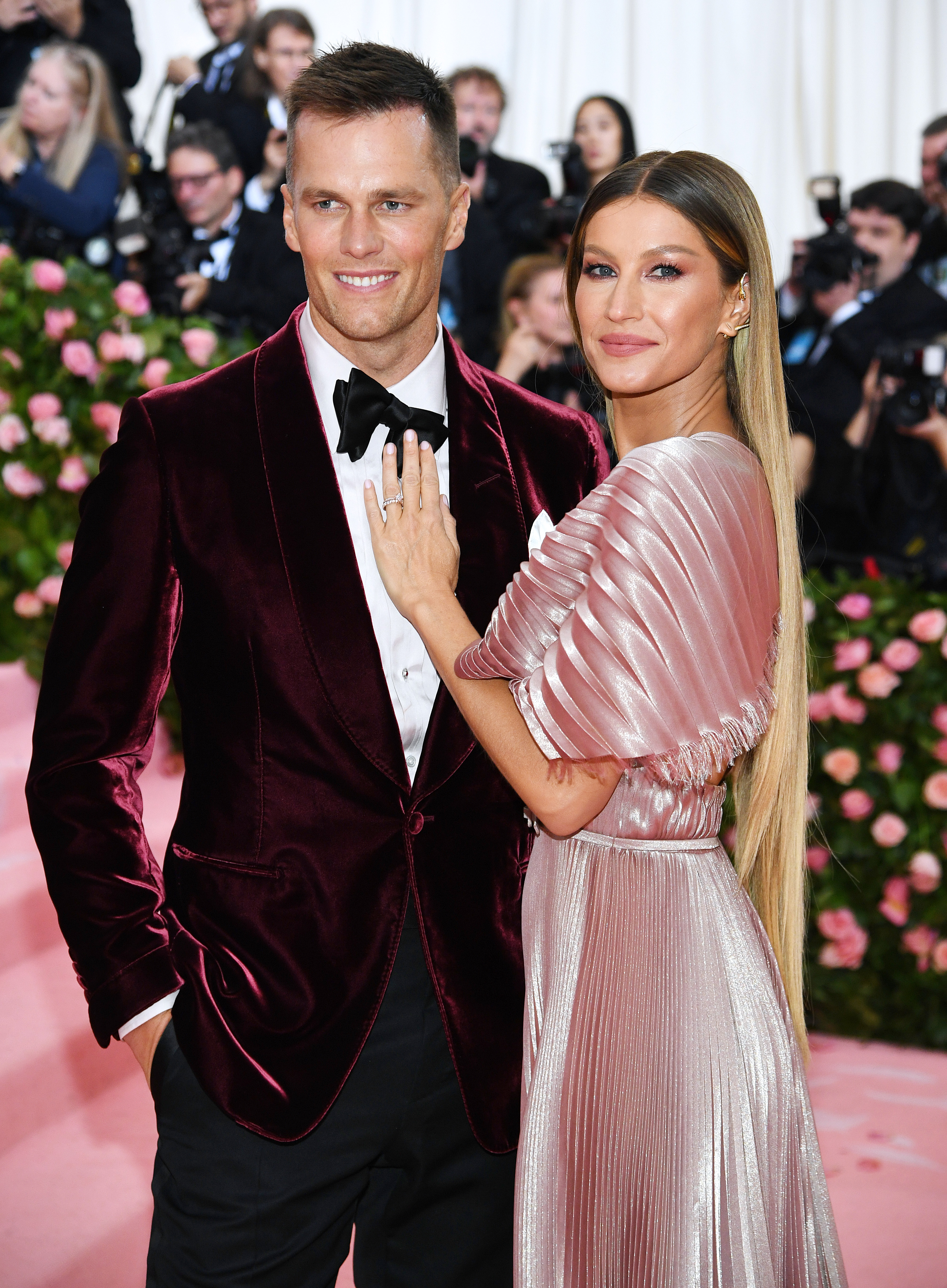 Tom Brady and Gisele Bündchen at the Met Gala.