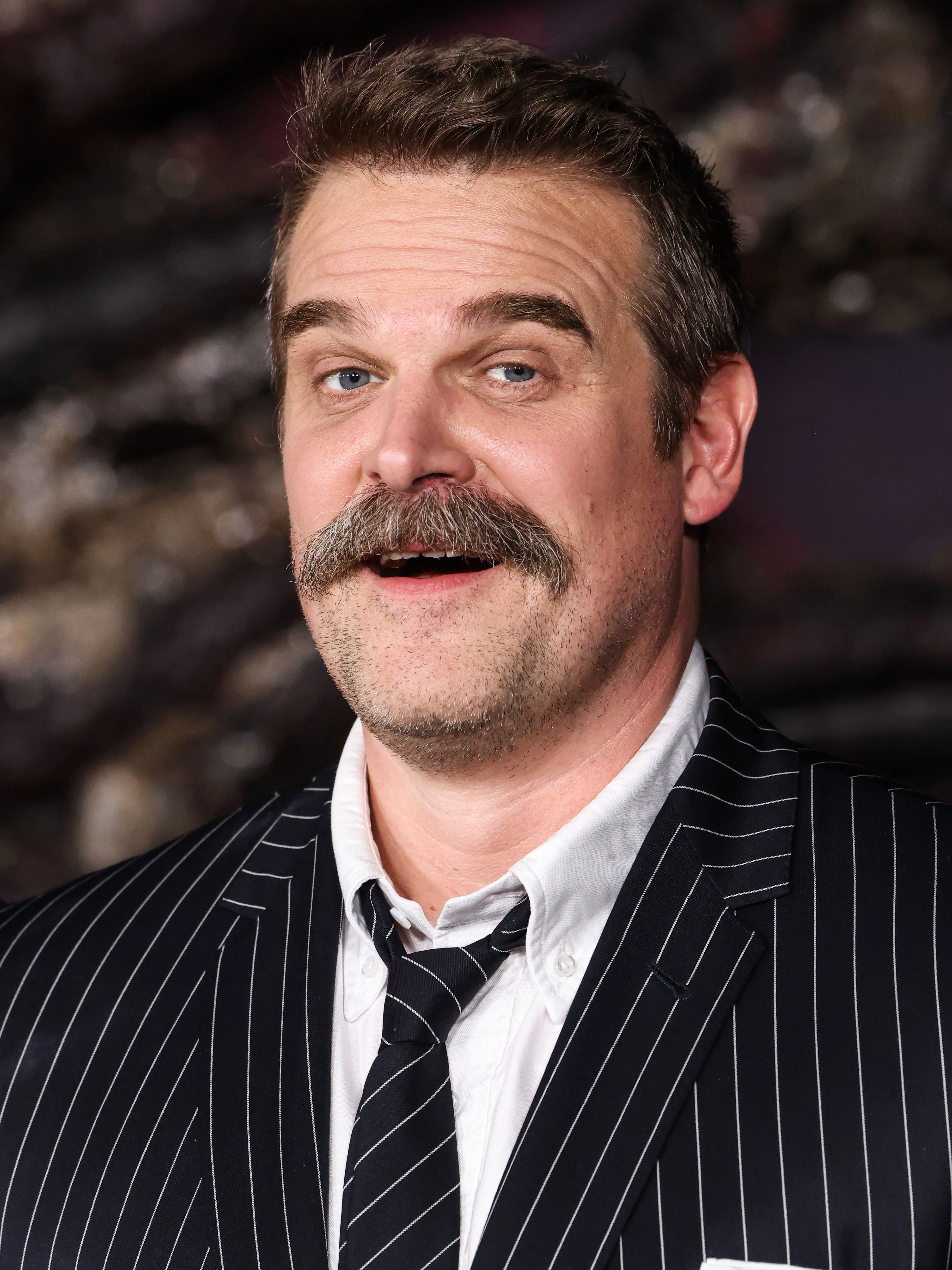 David Harbour at the Los Angeles premiere of