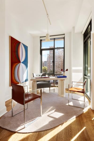 Light fills the interiors.