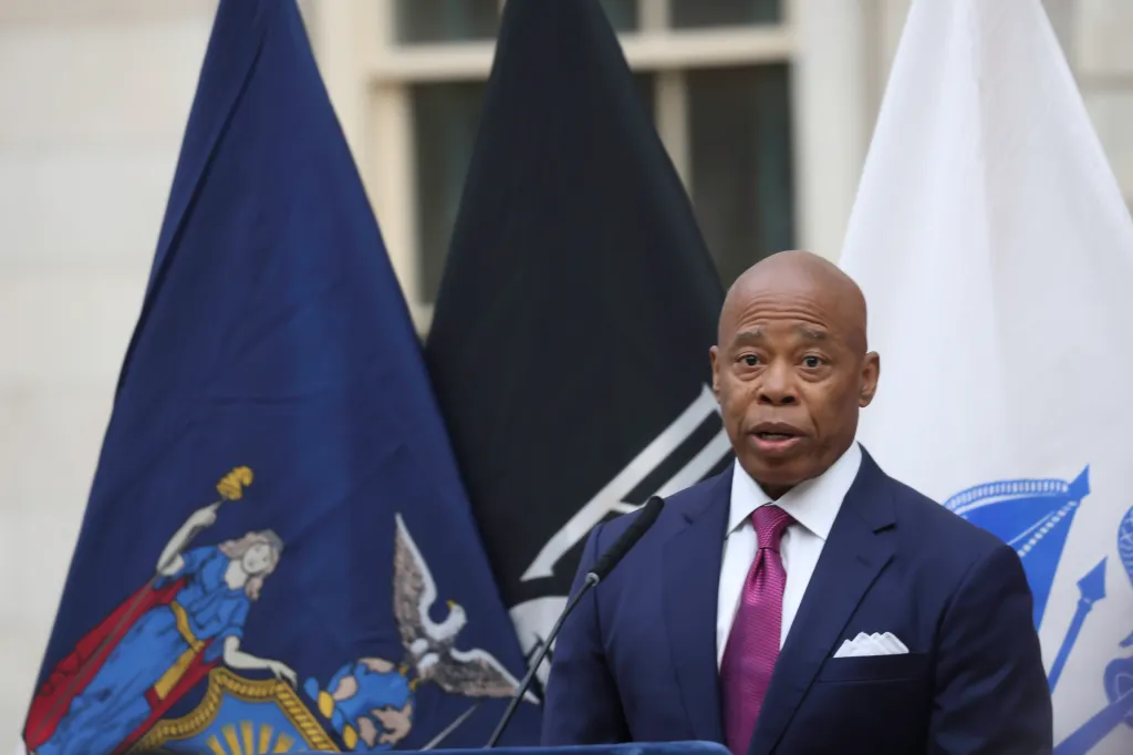 Eric Adams backtracked on a statement. 