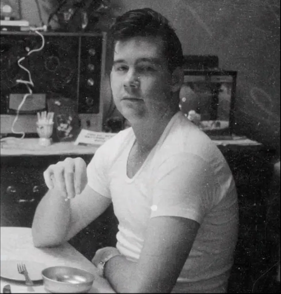 Bob Ross in an old photo