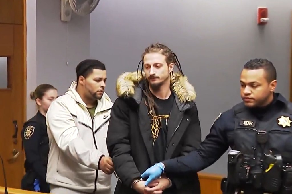 Patrick Patterson appears in a Rhode Island court after his arrest.