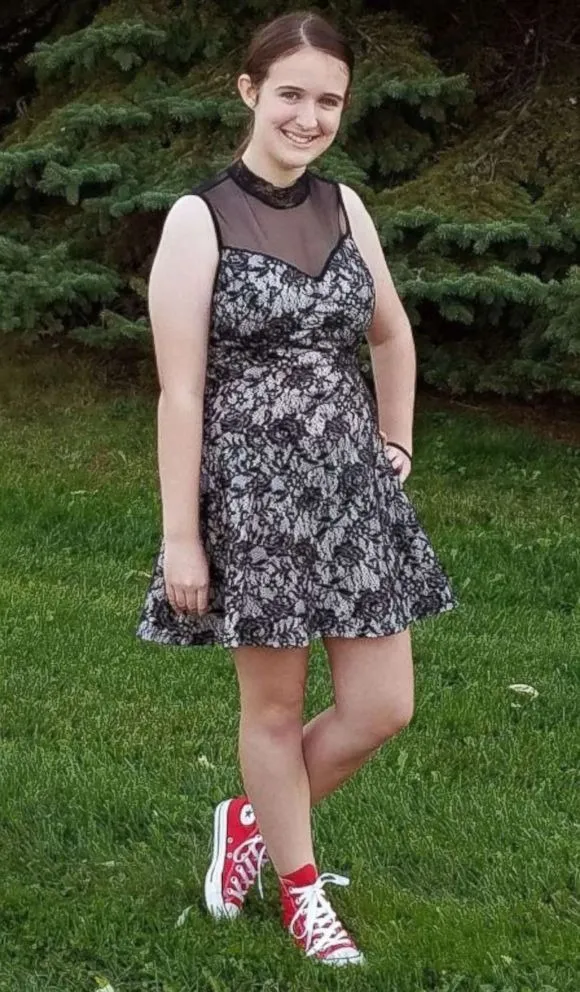 Payton Leutner in an undated family photo.