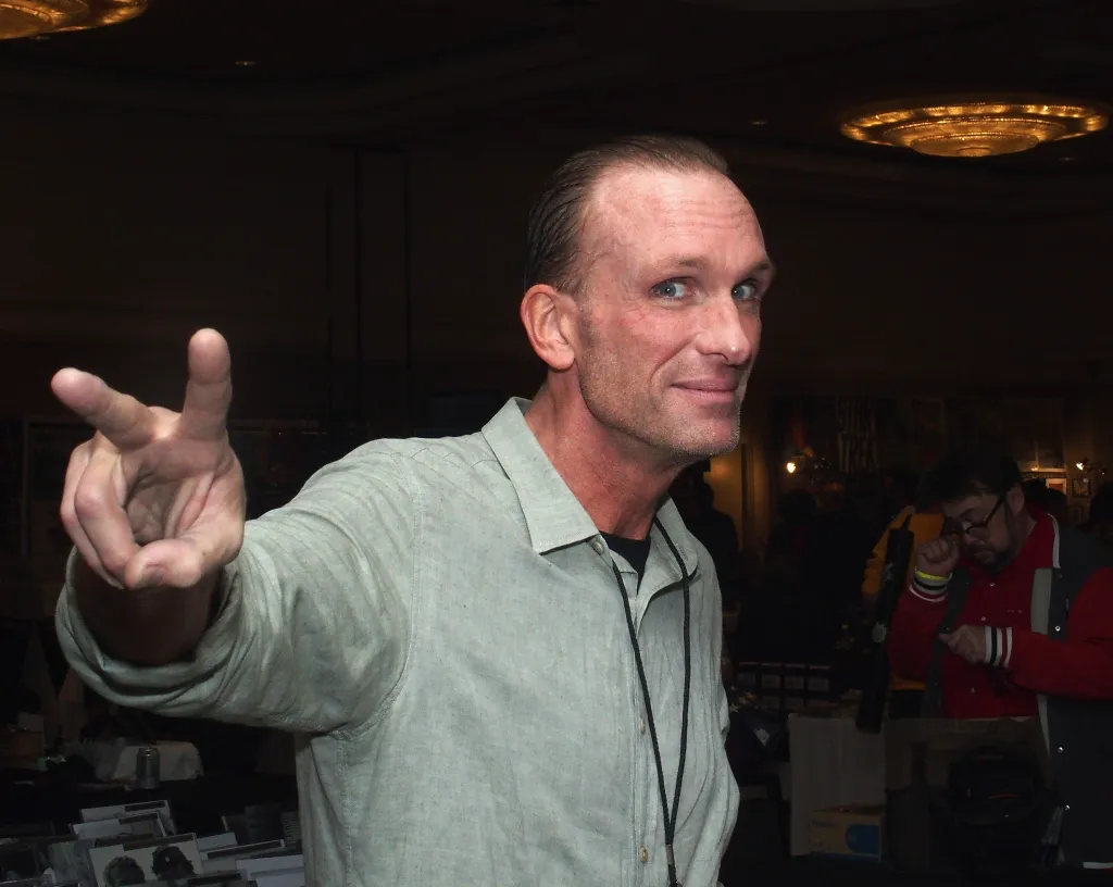 Peter Greene attends The Hollywood Autograph Show in Los Angeles, California.
