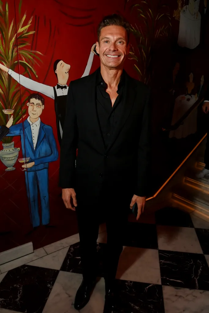 Ryan Seacrest attends the UTA and British Vogue party.