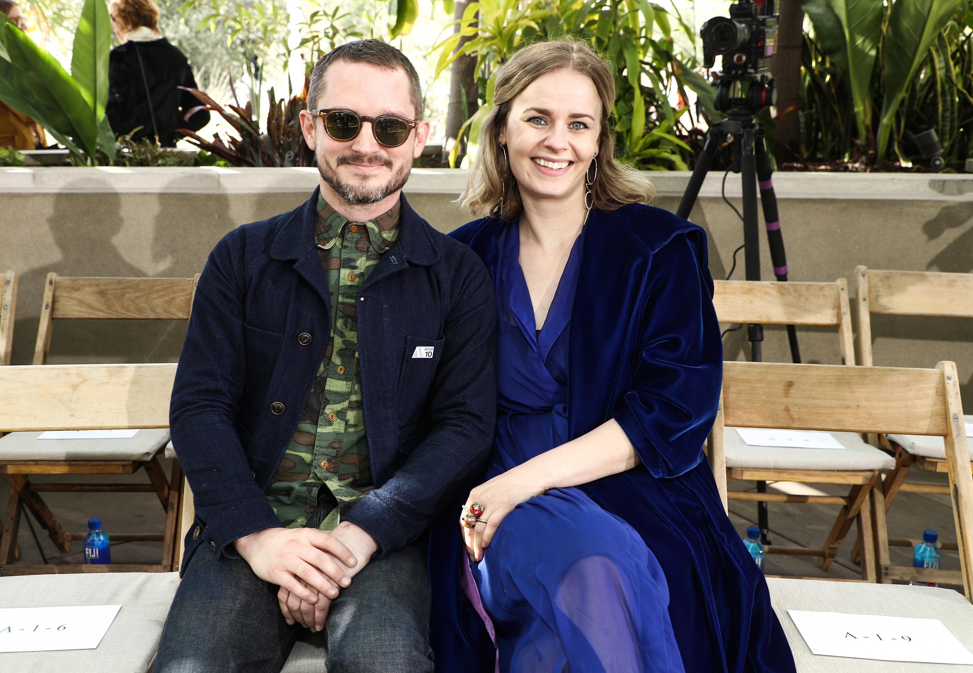 Elijah Wood and Mette-Marie Kongsved