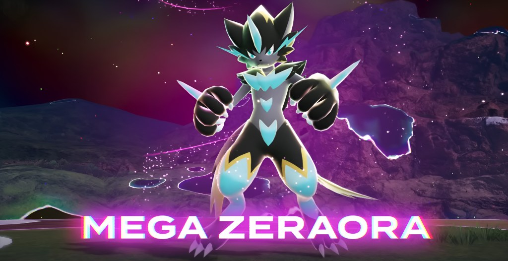 PLZA Mega Zeraora Battle