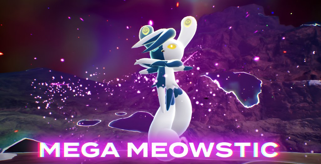 Pokémon Legends Z-A Mega Meowstic Battle
