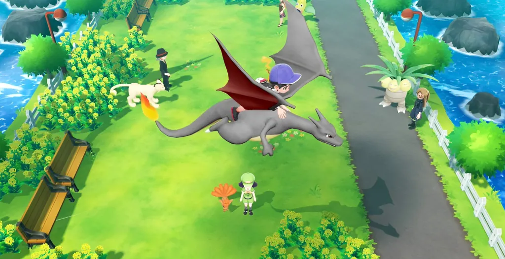 Let's Go Charizard Riding
